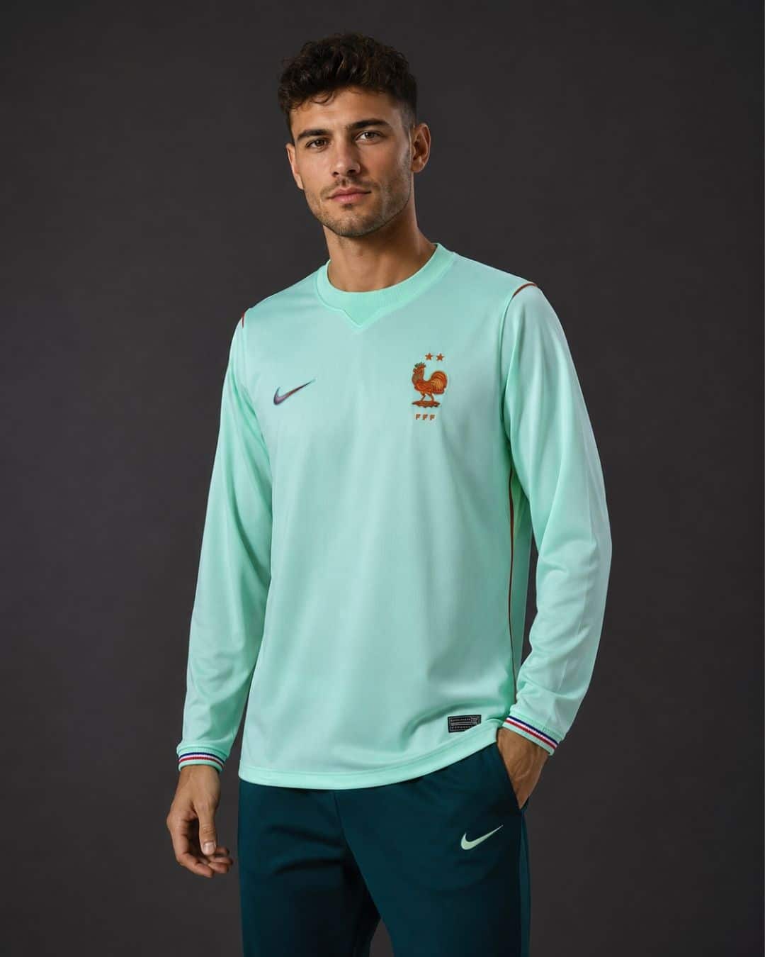France Away World Cup 2026 Long Sleeve (model) חולצת חוץ ארוכה צרפת מונדיאל 2026