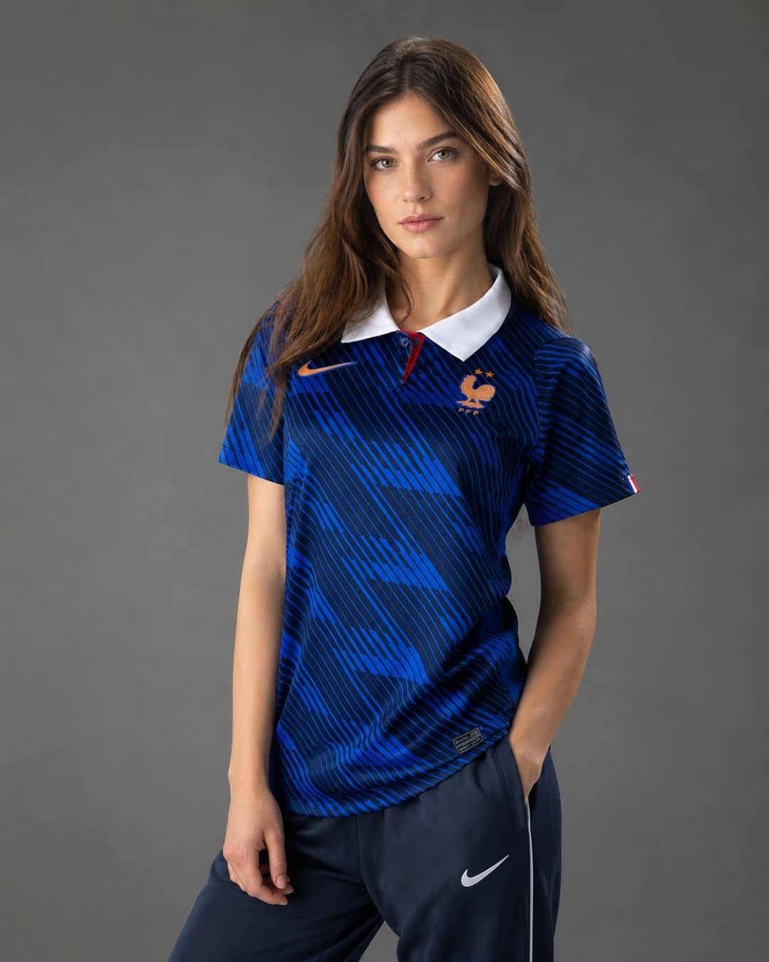 France Home World Cup 2026 Women (model) חולצת בית צרפת מונדיאל 2026 גזרת נשים