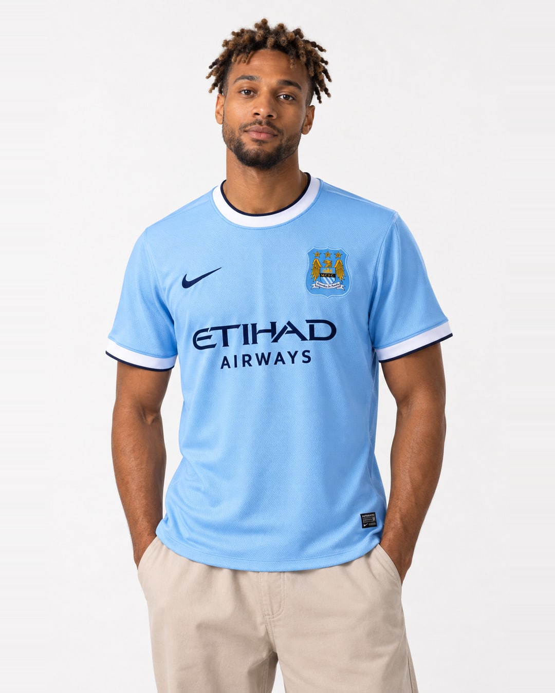 Manchester City Home Jersey 2013-2014 (model) חולצת בית מנצ'סטר סיטי עונת 2013/2014 – תמונה 1