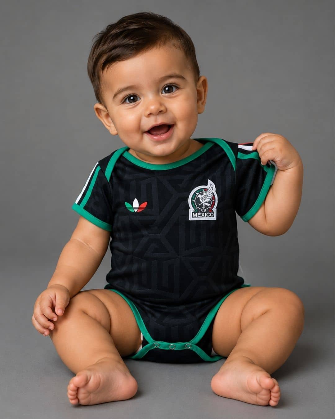 Mexico Third World Cup 2026 Babies (model) בגד גוף לבייבי מדים שלישיים מקסיקו מונדיאל 2026