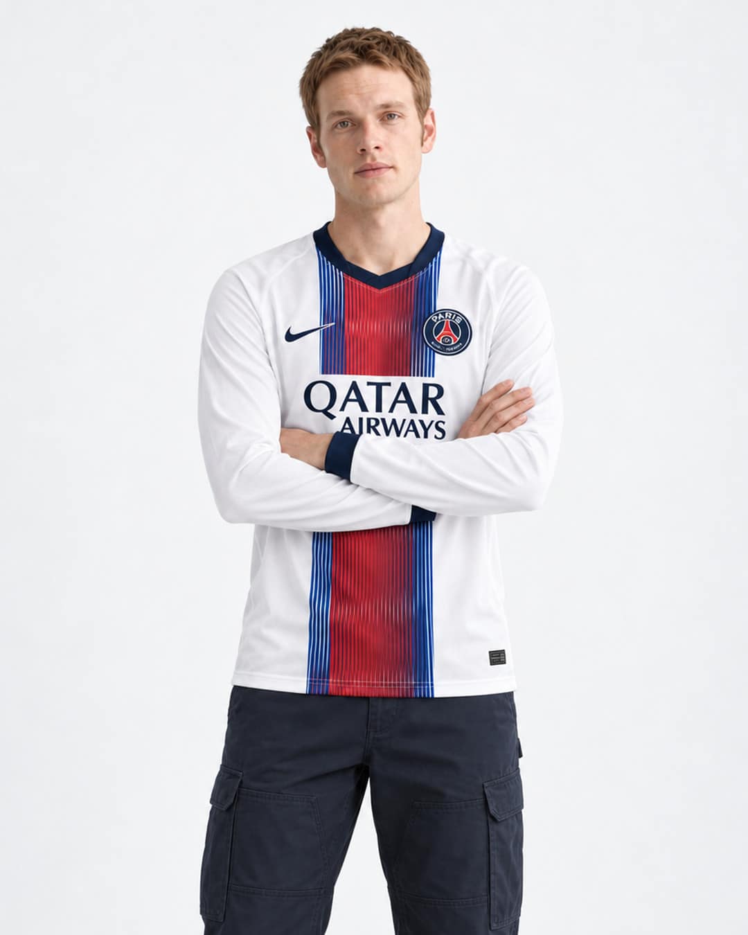 PSG Away Jersey 2026-2027 Long Sleeve (model) חולצת חוץ ארוכה פ.ס.ז' עונת 2026/2027 – תמונה 1