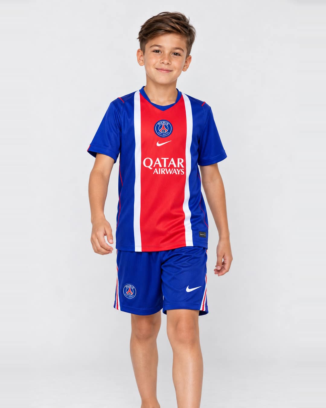 PSG Home Kit 2026-2027 Kids (model) סט ילדים מדי בית פ.ס.ז' עונת 2026/2027 – תמונה 1