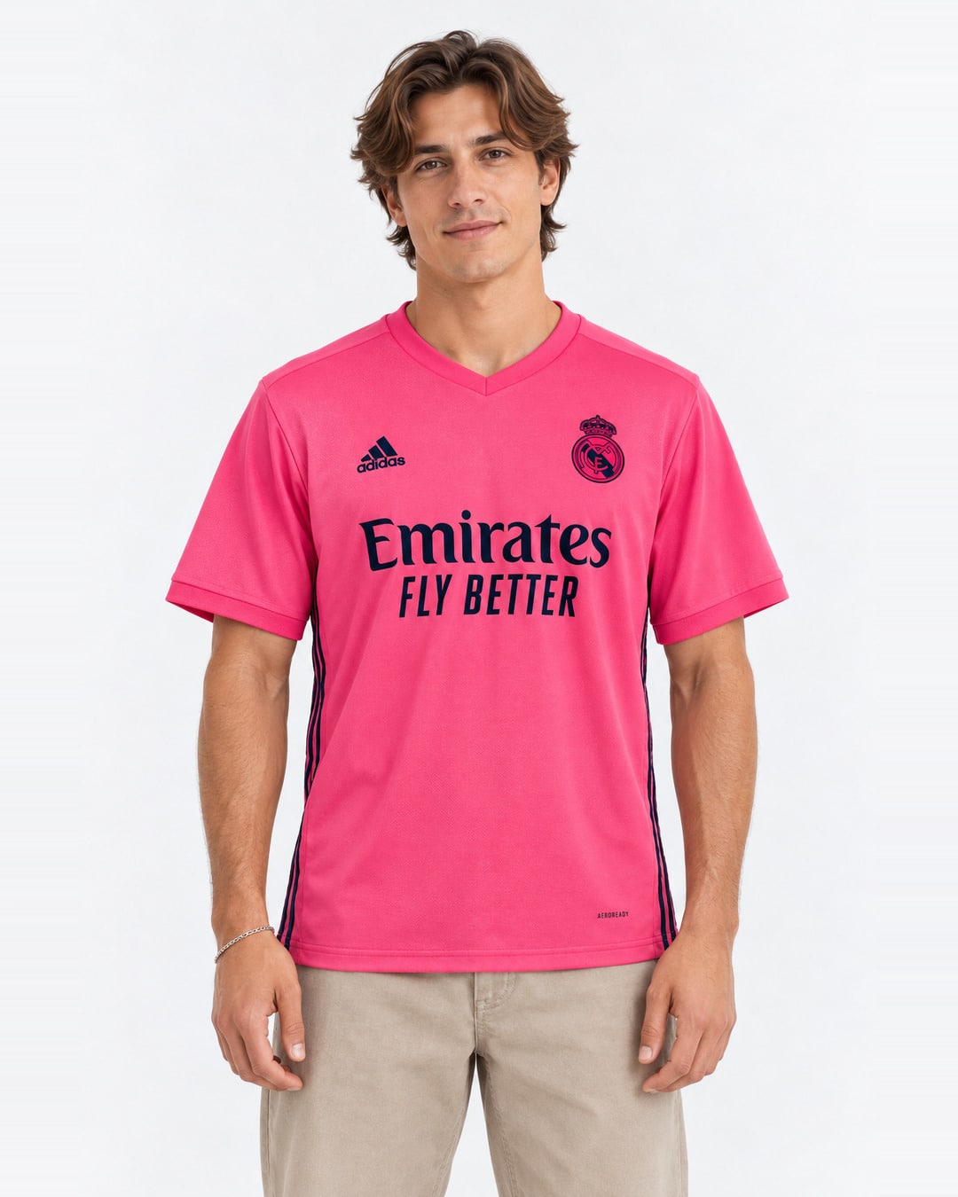 Real Madrid Away Jersey 2020-2021 (model) חולצת חוץ ריאל מדריד עונת 2020/2021 – תמונה 1