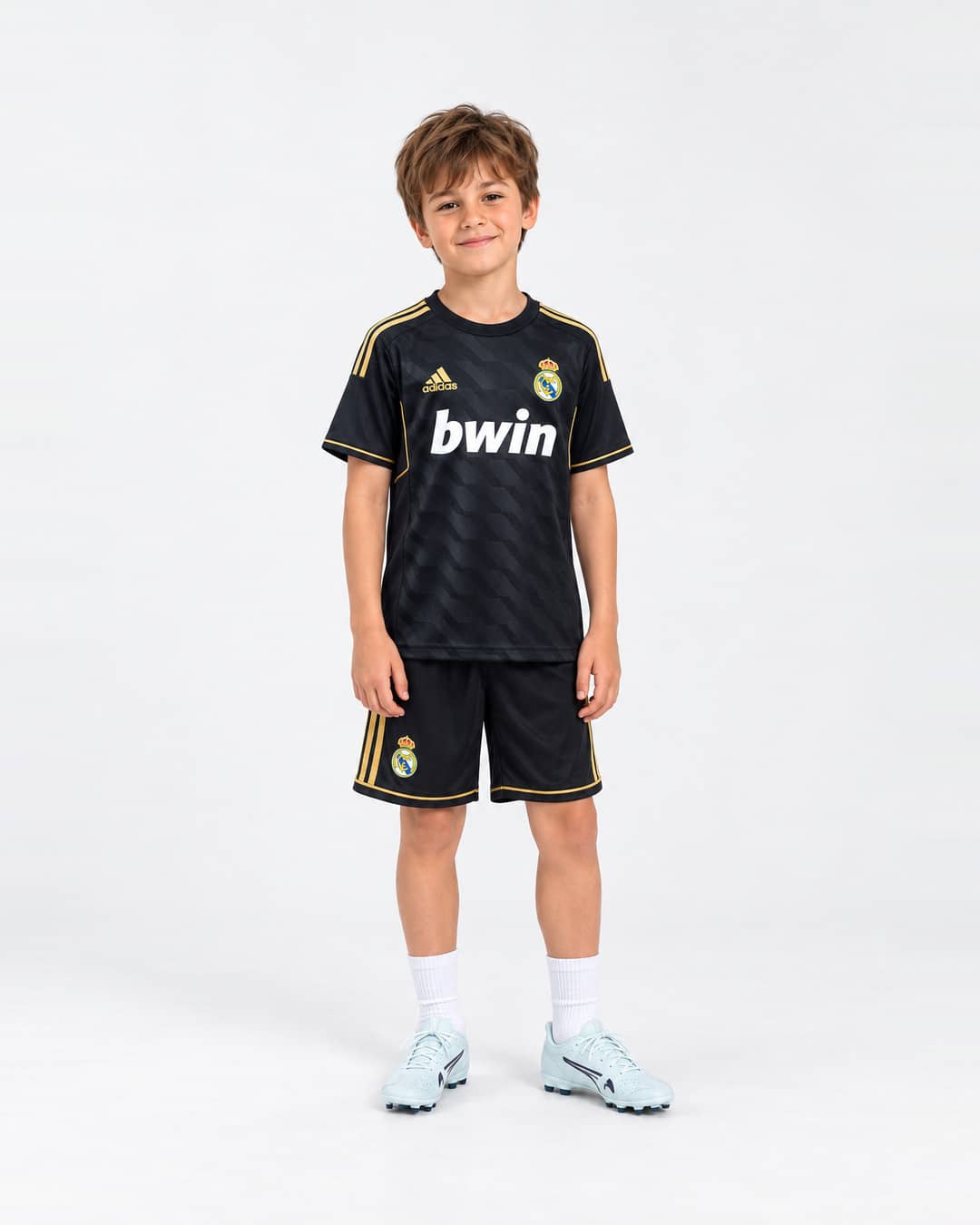 Real Madrid Away Kit 2011-2012 Kids (model) סט ילדים מדי חוץ ריאל מדריד עונת 2011/2012 – תמונה 1