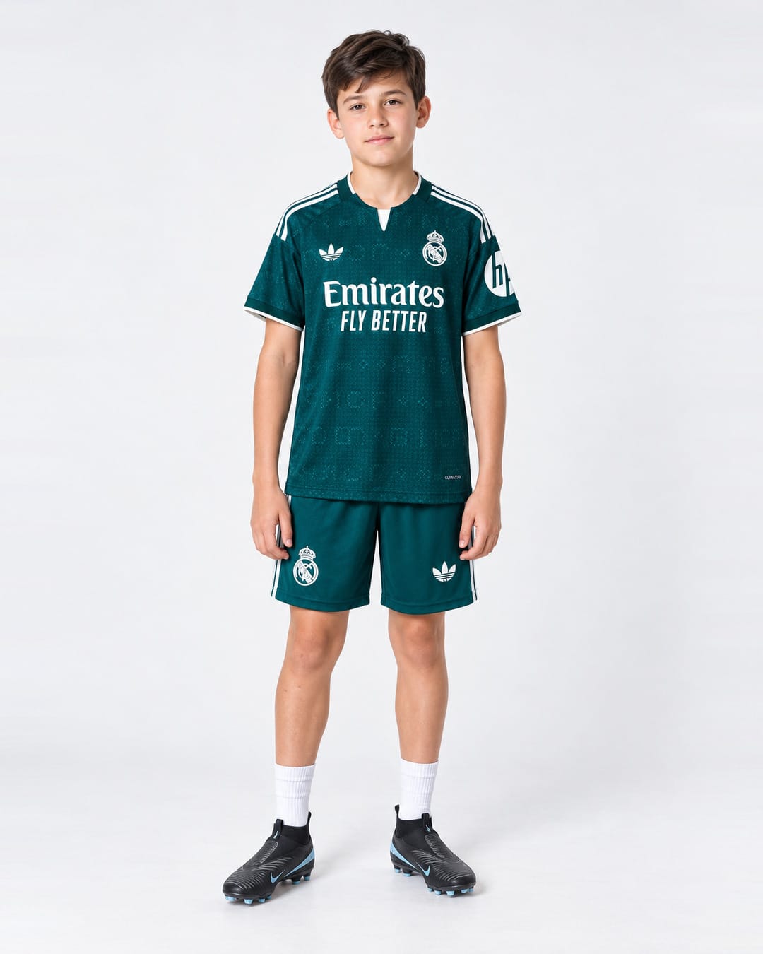 Real Madrid Away Kit 2026-2027 Kids (model) סט ילדים מדי חוץ ריאל מדריד עונת 2026/2027 – תמונה 1