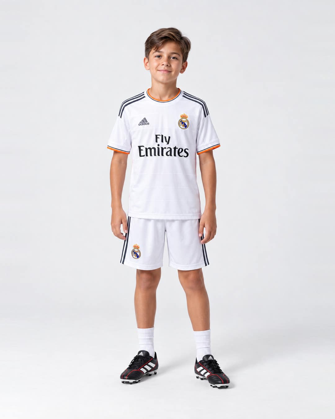 Real Madrid Home Kit 2013-2014 Kids (model) סט ילדים מדי בית ריאל מדריד עונת 2013/2014 – תמונה 1