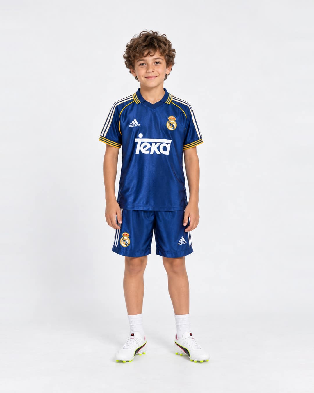 Real Madrid Third Kit 1998-2000 Kids (model) סט ילדים מדים שלישיים ריאל מדריד עונות 1998/2000 – תמונה 1