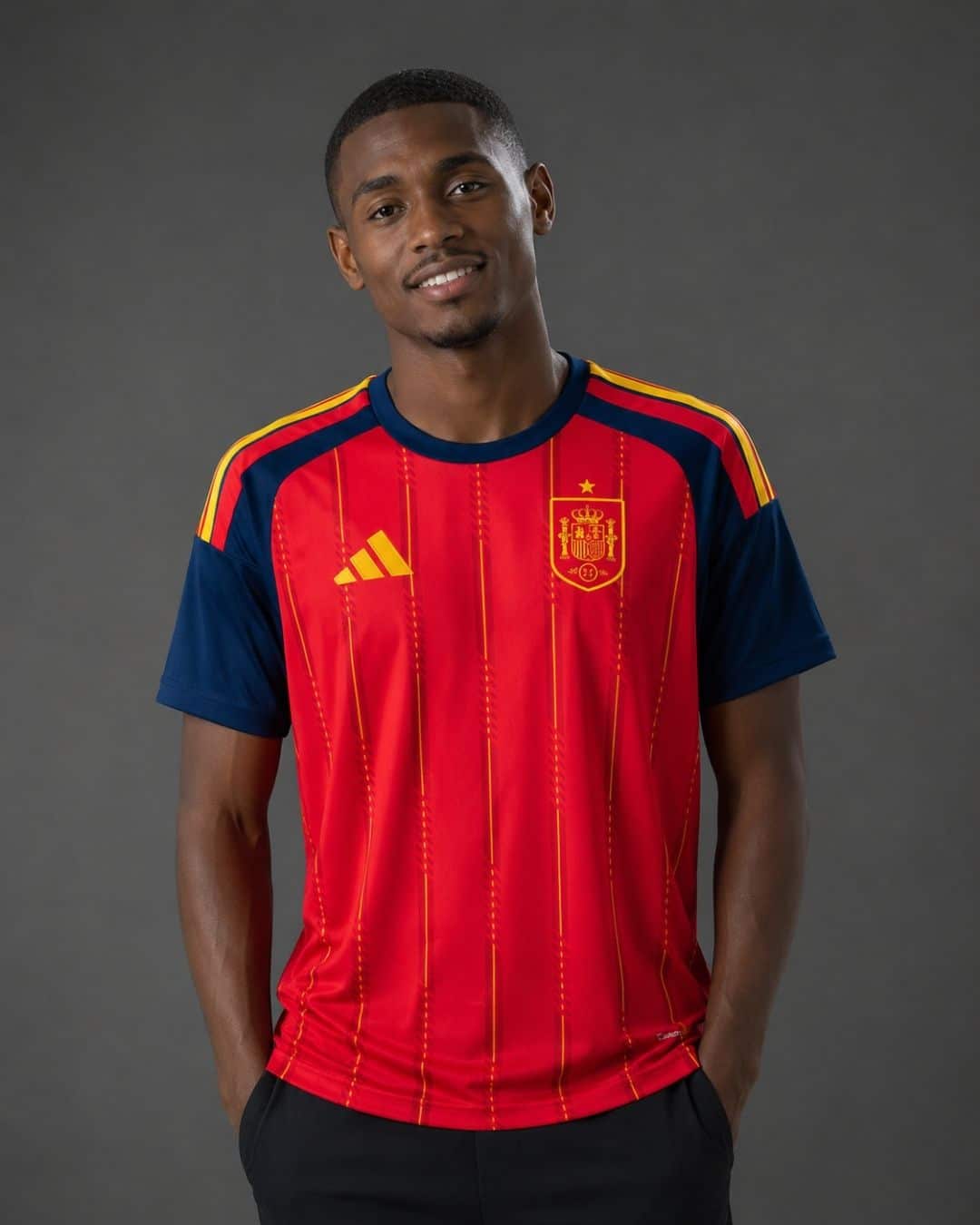Spain-Home-World-Cup-2026-New-model חולצת בית ספרד מונדיאל 2026