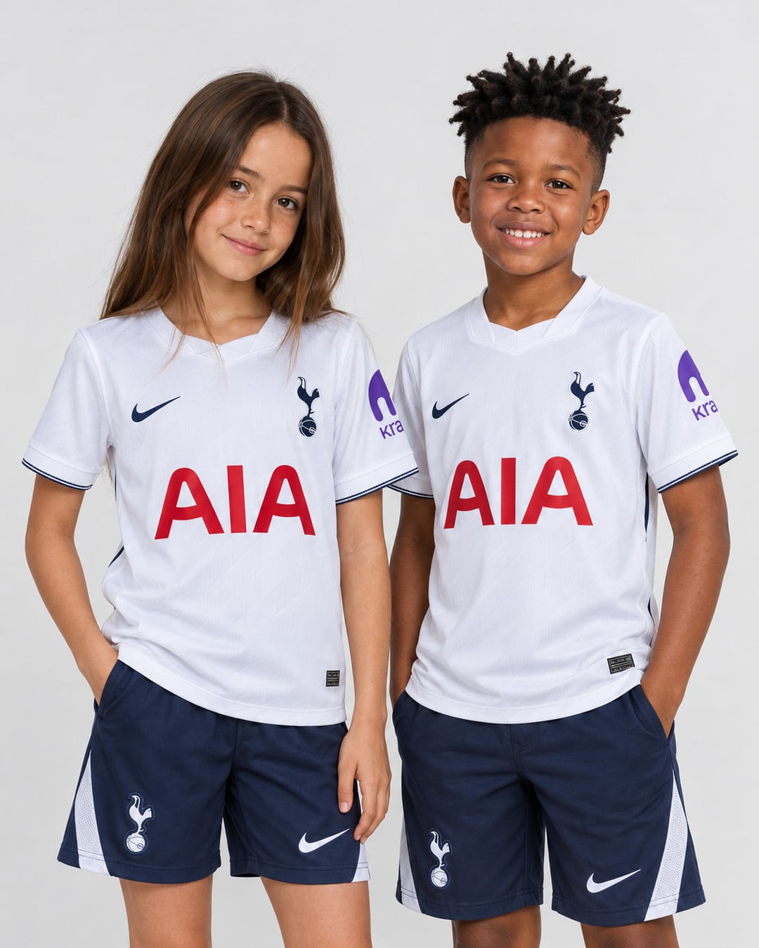 Tottenham Home Kit 2026-2027 Kids (model) סט ילדים מדי בית טוטנהאם עונת 2026/2027 – תמונה 1