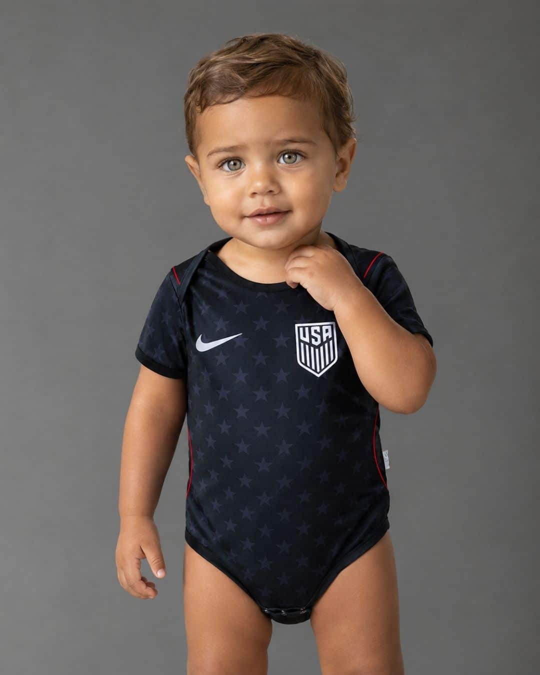 USA Away World Cup 2026 Babies (model) בגד גוף לבייבי מדי חוץ ארה"ב מונדיאל 2026