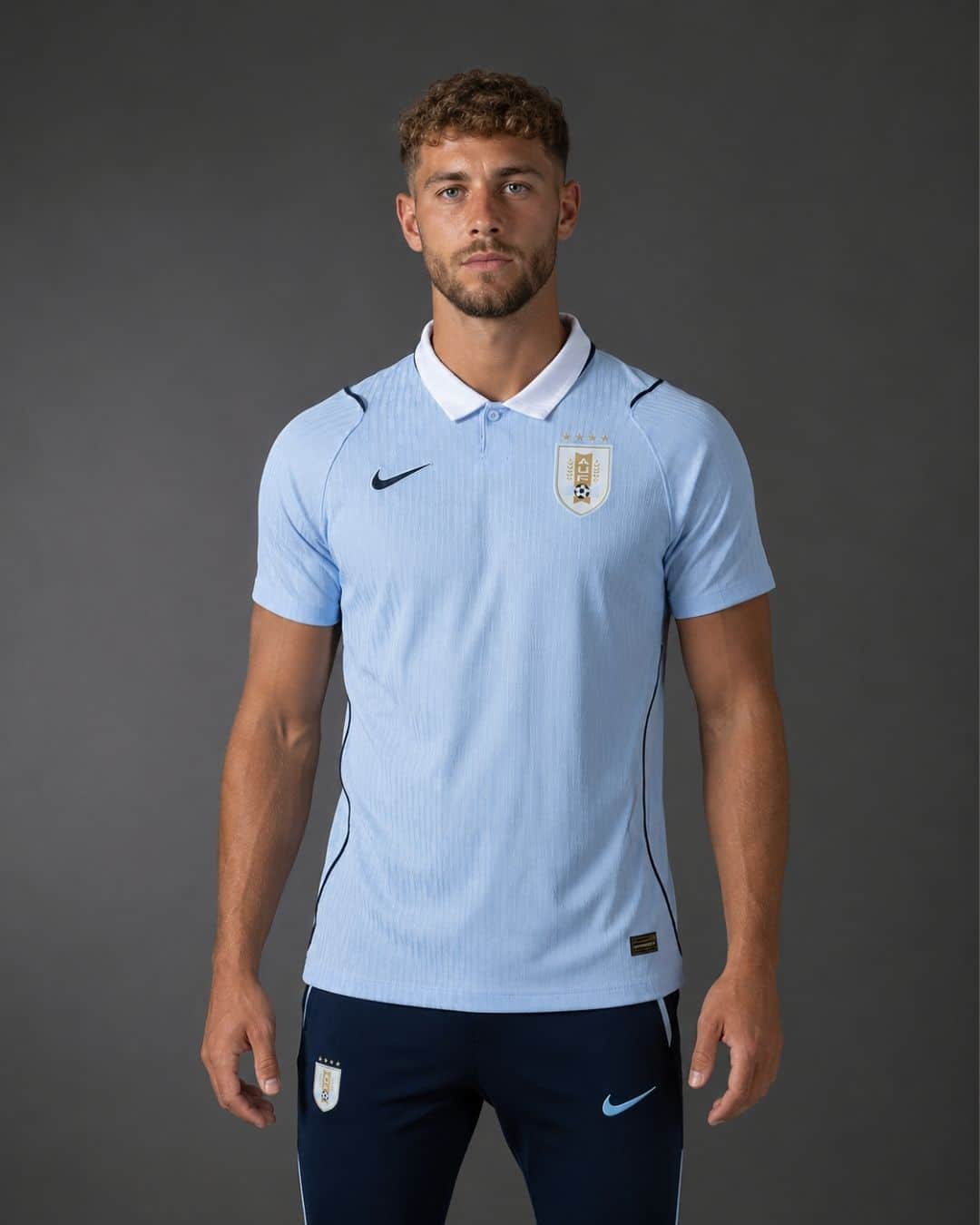 Uruguay Home World Cup 2026 Player Version (model) חולצת בית אורוגוואי מונדיאל 2026 גרסת שחקן